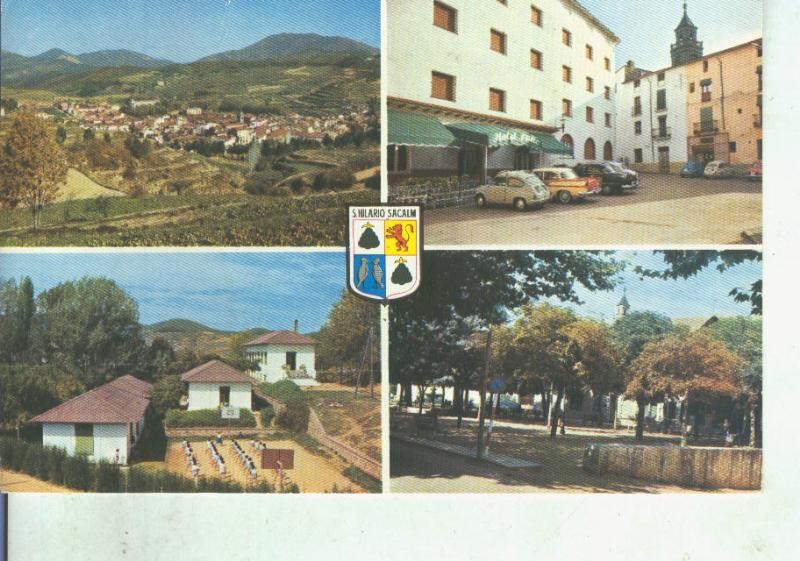 Postal 014483: Vistas varias de S.Hilario de Sacalm