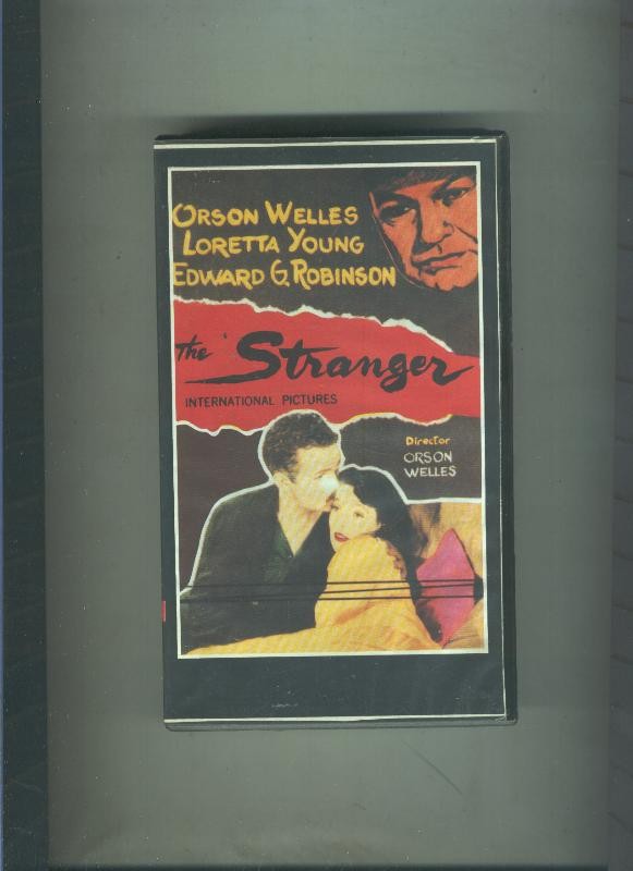Video VHS: Stranger (Orson Welles-Edward G.Robinson)