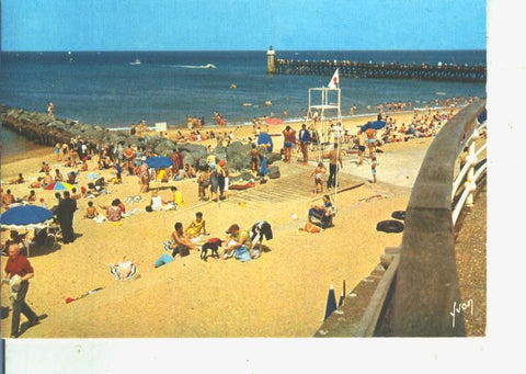 Postal 014503: Playa de Capbreton, France