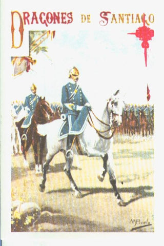 Postal 014554: Uniformes militares siglos XIX-XX: Dragones de santiago