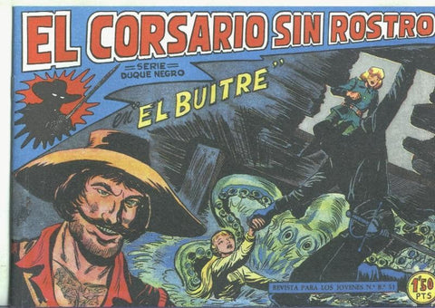 El Corsario sin Rostro, facsimil numero 14: El buitre