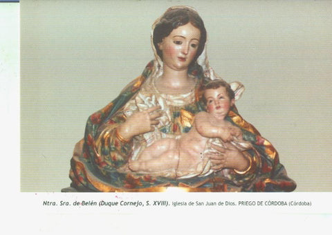 Postal 014573: Virgen Ntra Sra de Belen (duque Cornejo)