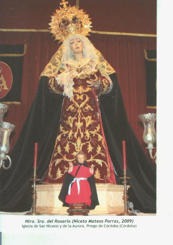 Postal 014575: Virgen Ntra Sra del Rosario (Niceto Mateos Porras)