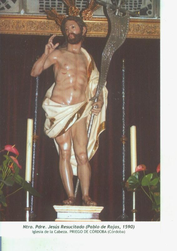 Postal 014581: Nuestro Padre Jesus Resucitado (Pablo de Rojas)
