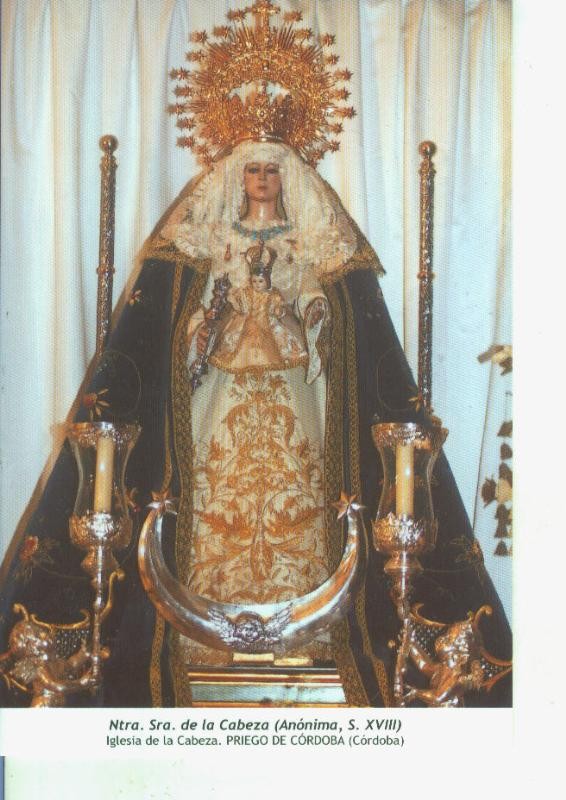 Postal 014582: Virgen Ntra Sra de la Cabeza