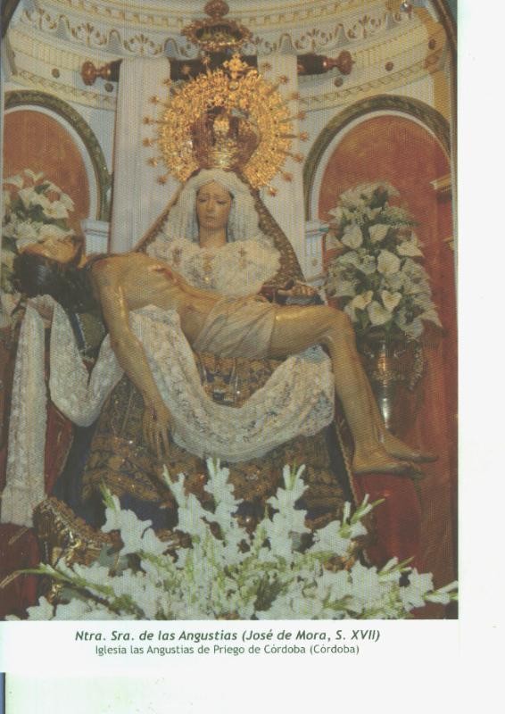 Postal 014589: Virgen Ntra Sra de las Angustias (Jose de Mora)