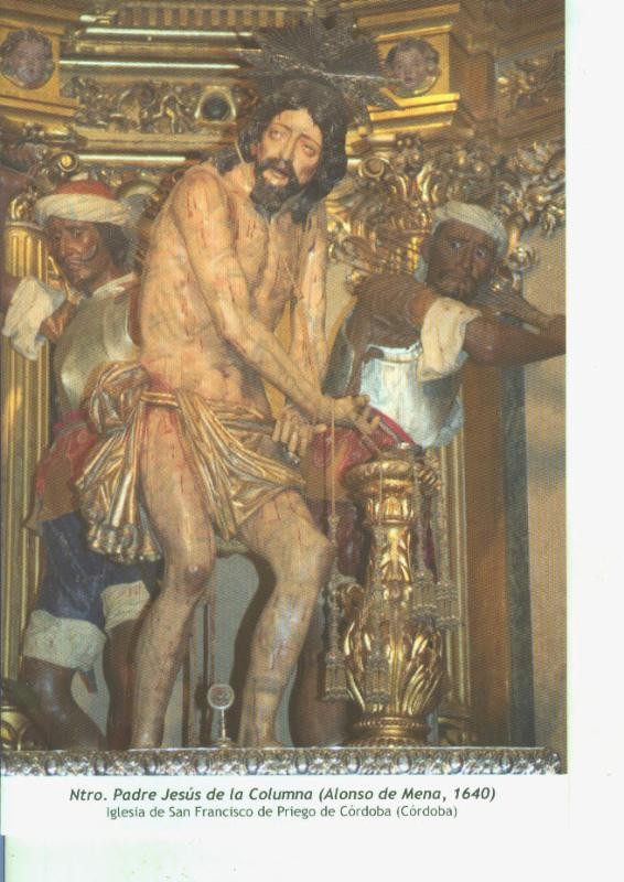 Postal 014591: Nuestro Padre Jesus de la Columna (Alonso de Mena)