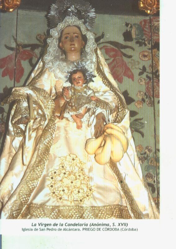 Postal 014602: Virgen de la Candelaria (anonima)