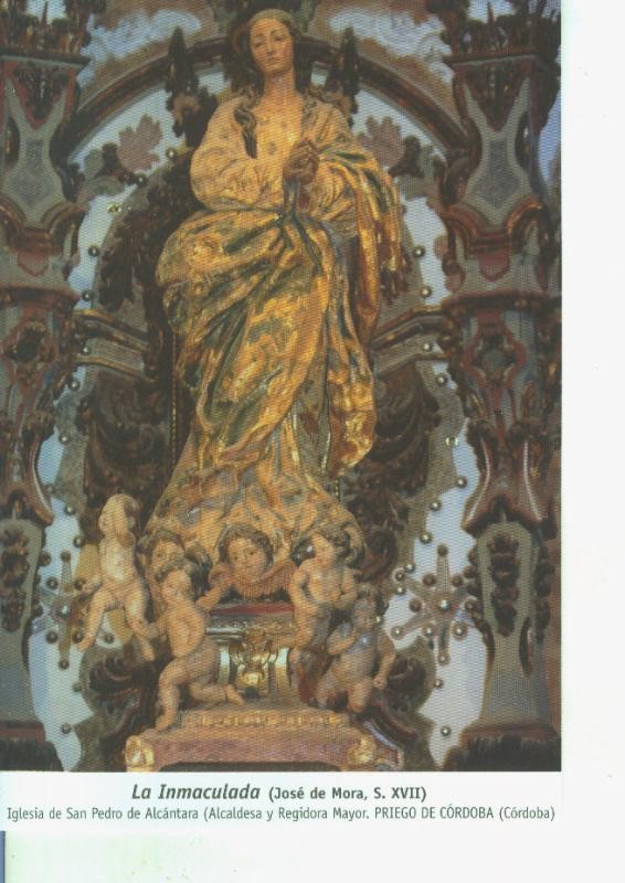 Postal 014603: Virgen la Inmaculada (Jose de Mora)