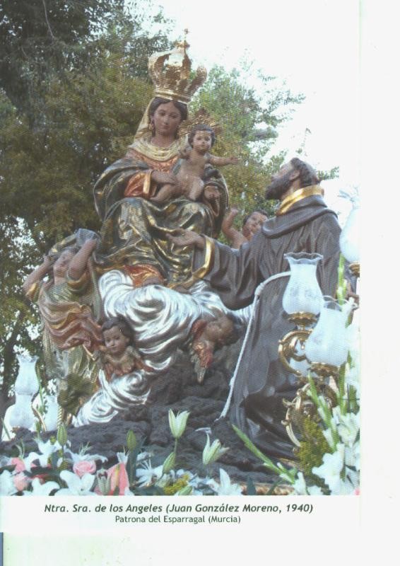 Postal 014612: Virgen Ntra Sra de los Angeles (Juan Gonzalez Moreno)