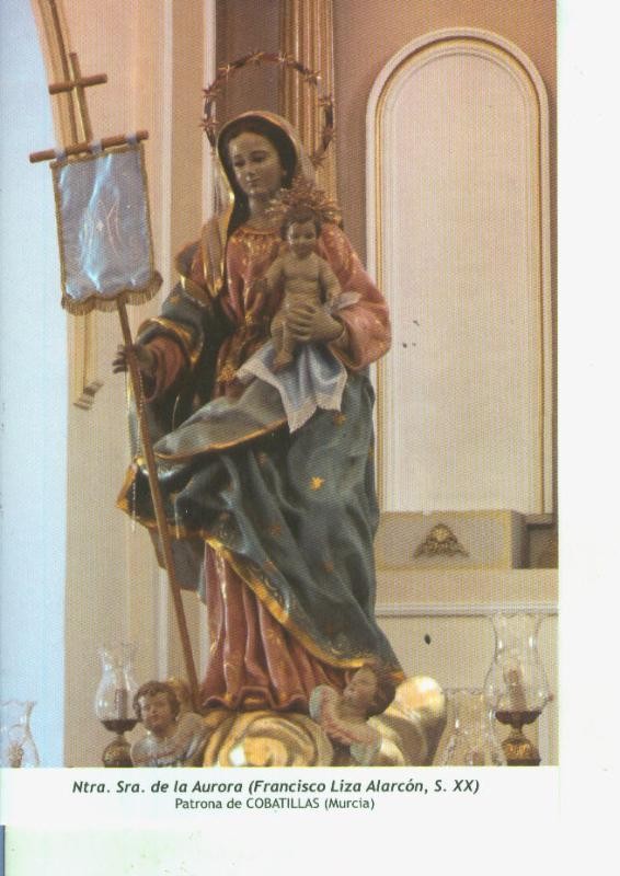 Postal 014613: Virgen Ntra Sra de la Aurora (Francisco Liza Alarcon)