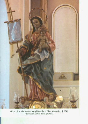 Postal 014613: Virgen Ntra Sra de la Aurora (Francisco Liza Alarcon)
