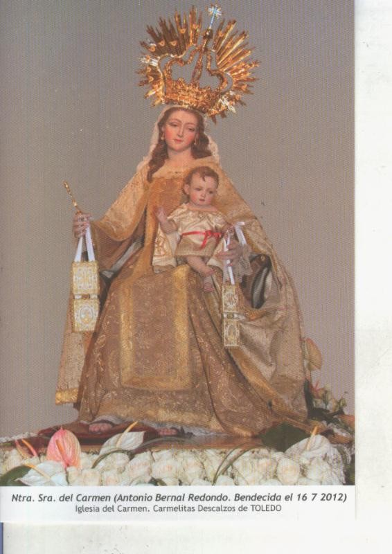 Postal 014627: Virgen Ntra Sra del Carmen (Antonio Bernal Redondo)