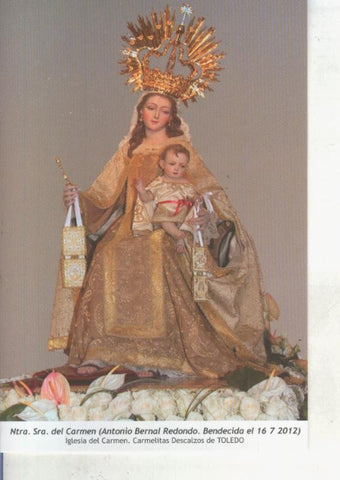 Postal 014627: Virgen Ntra Sra del Carmen (Antonio Bernal Redondo)