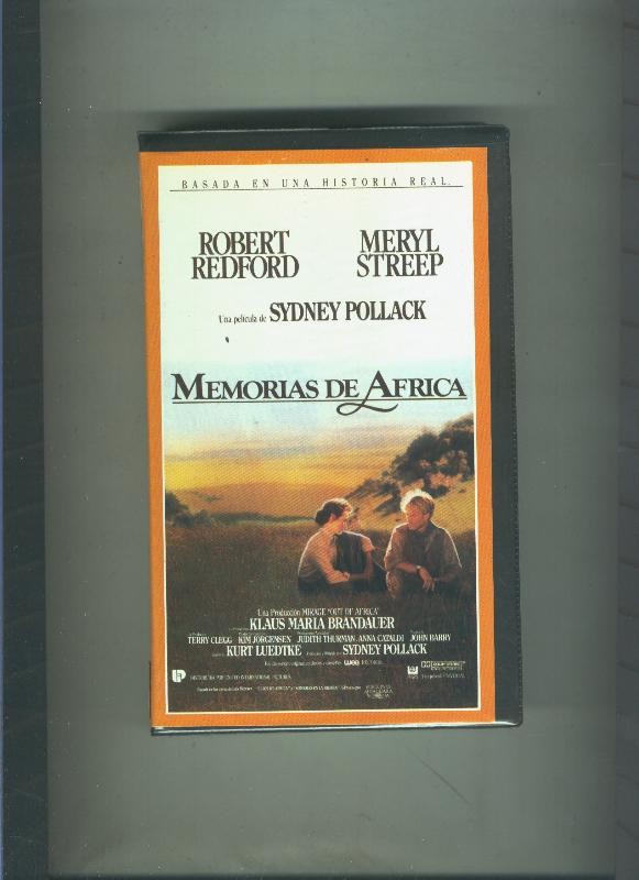 Video VHS: Memorias de Africa (Robert Redford-Meryl Streep)