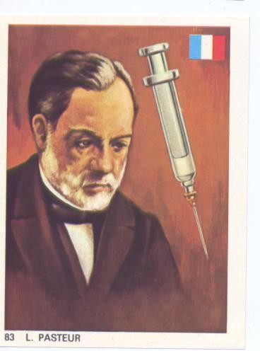 Cromos: Hombres Famosos numero 083: L.Pasteur