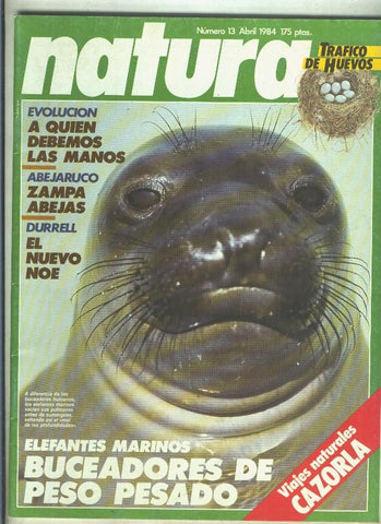 Natura numero 013, abril 1984