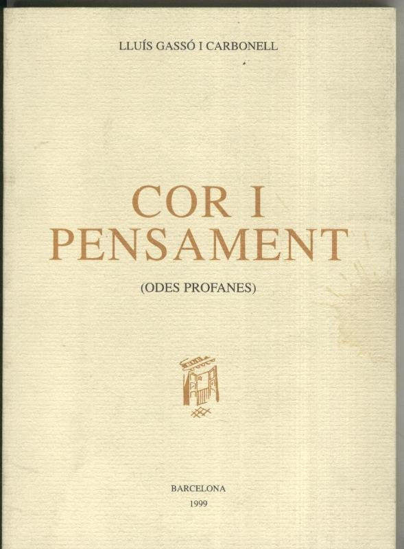 Cor i pensament (odes profanes)(