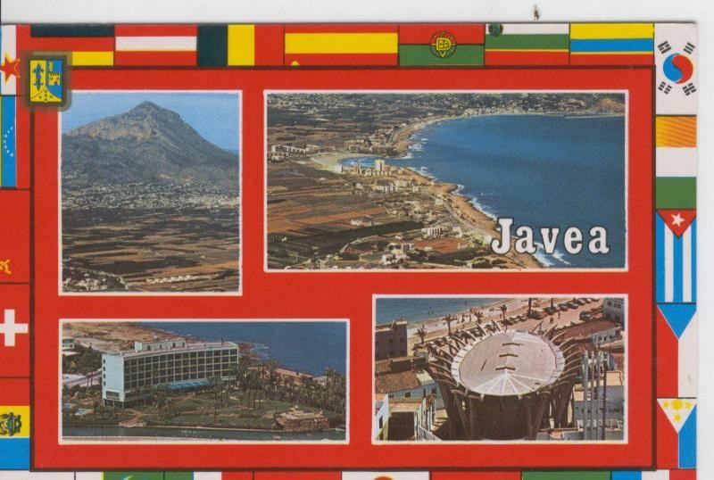 Postal 007382 : Vistas varias de Javea, Alicante