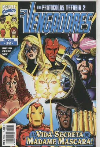 Los Vengadores volumen 3 numero 32: Los protocolos Nefaria, segunda parte