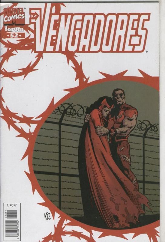 Los Vengadores volumen 3 numero 52: Prisioneros, una historia de amor