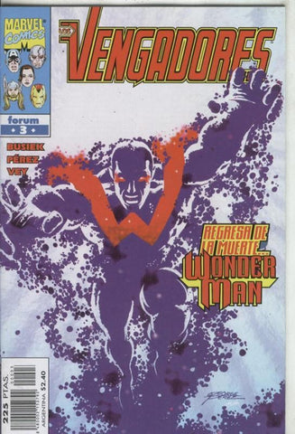 Los Vengadores volumen 3 numero 03: Una vez vengador, tercera parte