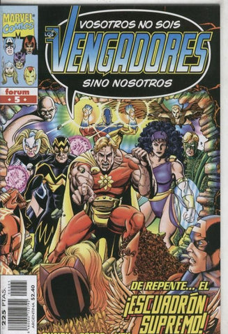 Los Vengadores volumen 3 numero 05: Acusacion descabellada