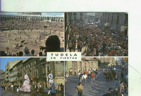 Postal 002605: Tudela en fiestas