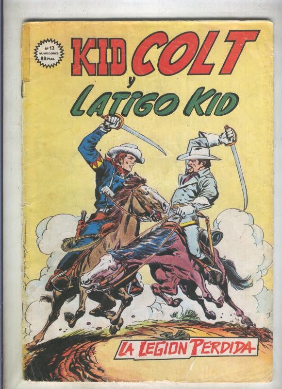 Kid Colt numero 13: La legion perdida