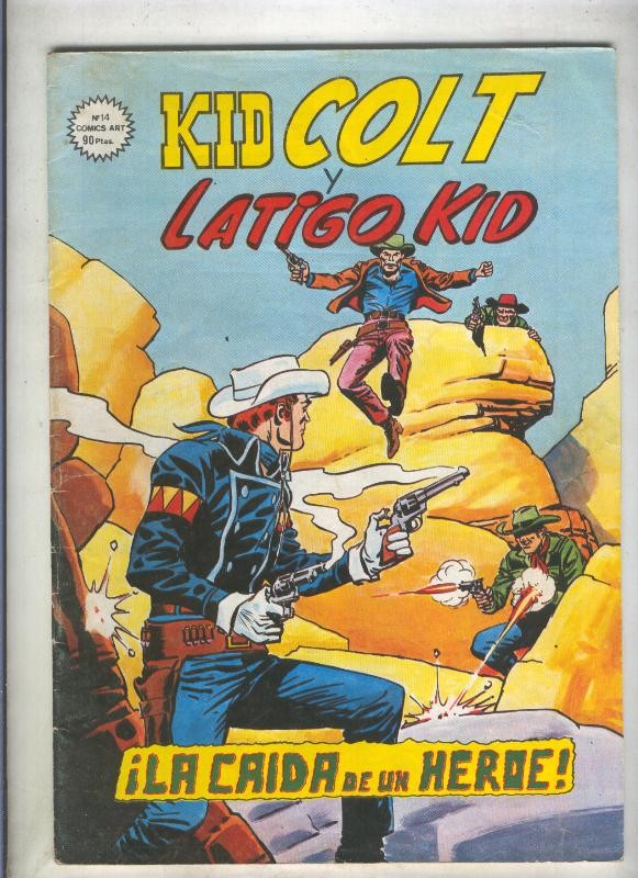 Kid Colt numero 14: La caida de un heroe