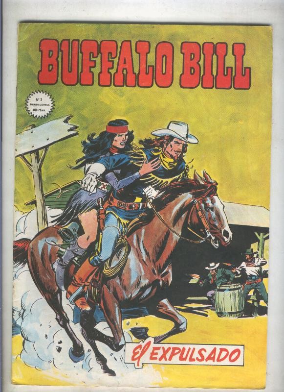 Buffalo Bill numero 03: El expulsado (numerado 1 en trasera)