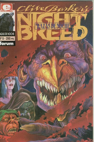 Razas de Noche: NIght Breed numero 05: Los blafemos