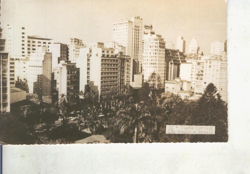 Postal 014648: Vista parcial de Sao Paulo, Brasil