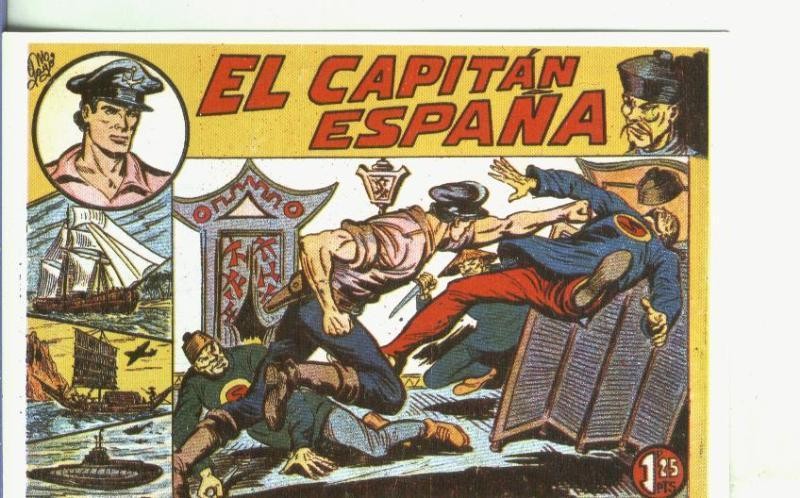 Postal 00614: Ficha: El Capitan España