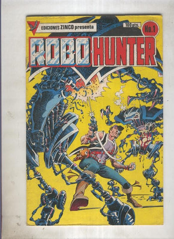 Robo Hunter numero 1: Mi nombre es Sam Slade (numerado 2 en trasera)