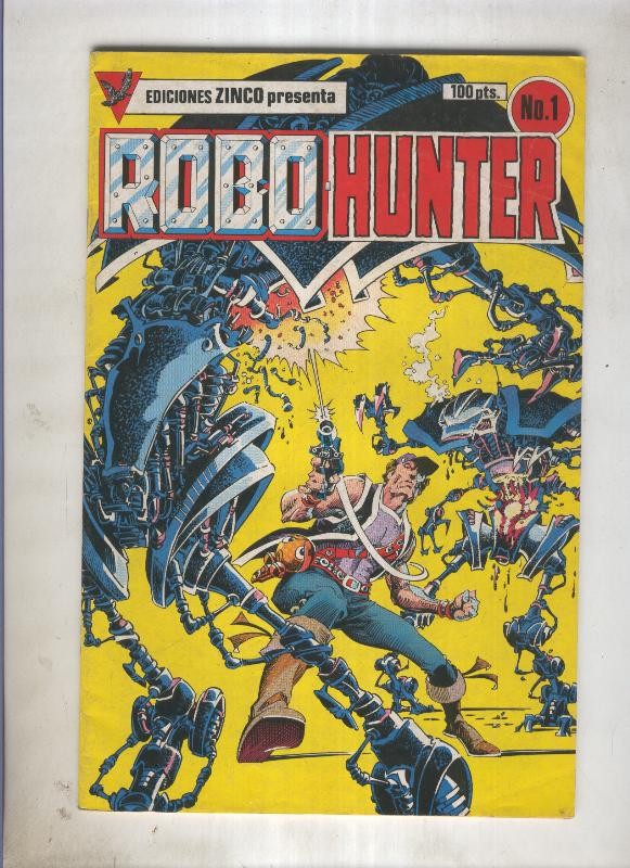 Robo Hunter numero 1: Mi nombre es Sam Slade (numerado 3 en trasera)
