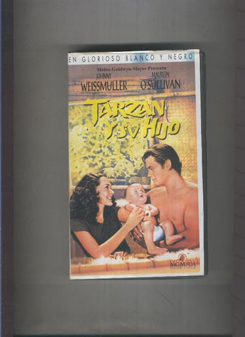 Video VHS: Tarzan y su hijo