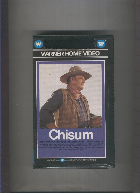 Video VHS: Chisum (John Wayne)