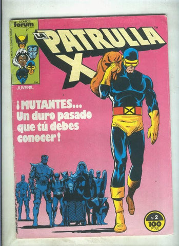 La Patrulla X volumen 1 numero 002: Krakoa la isla viviente (numerado 2 en trasera)