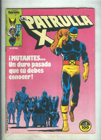 La Patrulla X volumen 1 numero 002: Krakoa la isla viviente (numerado 3 en trasera)