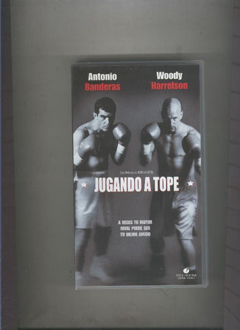 Video VHS: Jugando a tope (Antonio Banderas-Woody Harrelson)