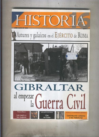 Historia 16 numero 318: Gibraltar al empezar la guerra civil