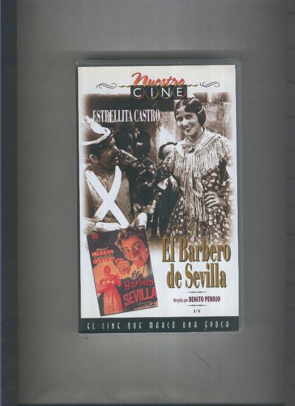 Video VHS: Nuestro Cine: El barbero de Sevilla (Estrellita Castro)