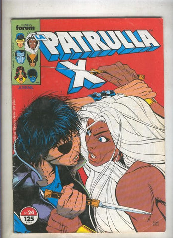 La Patrulla X volumen 1 numero 024: Bailando en la oscuridad (numerado 2 en trasera)