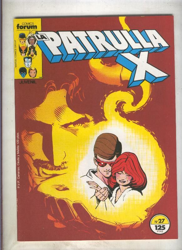 La Patrulla X volumen 1 numero 027: Romances (numerado 1 en trasera)