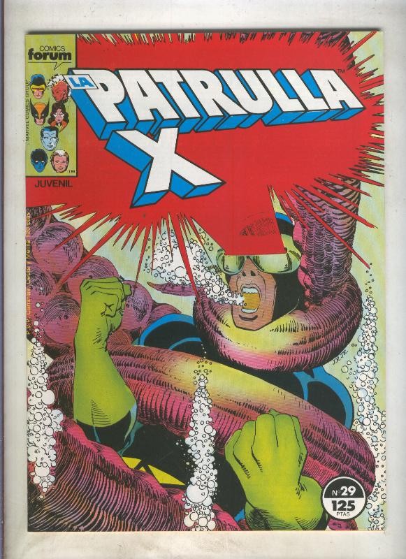 La Patrulla X volumen 1 numero 029: Decisiones (numerado 1 en trasera)