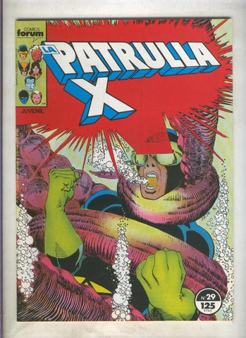 La Patrulla X volumen 1 numero 029: Decisiones (numerado 1 en trasera)