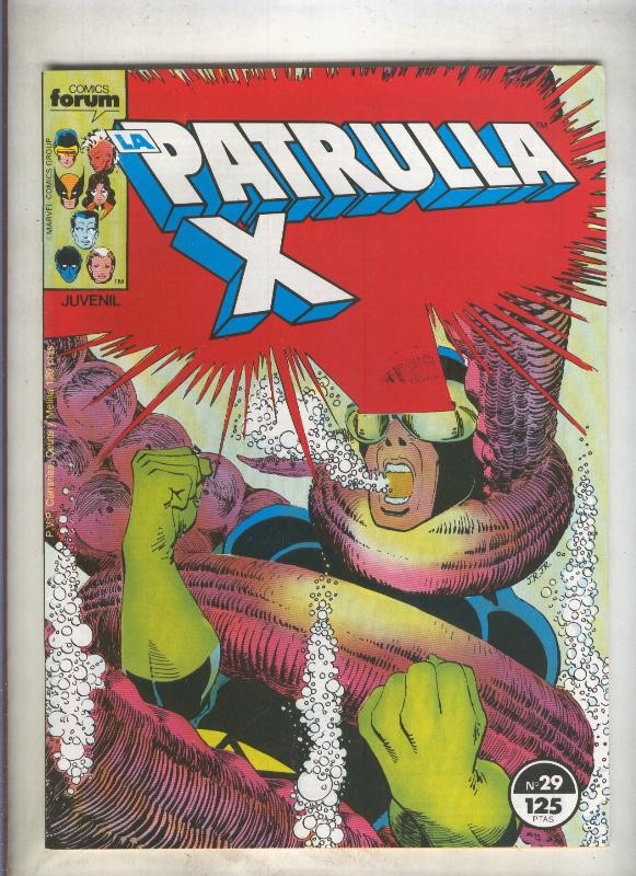 La Patrulla X volumen 1 numero 029: Decisiones (numerado 7 en trasera)