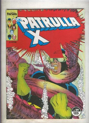 La Patrulla X volumen 1 numero 029: Decisiones (numerado 7 en trasera)