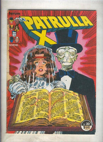 La Patrulla X volumen 1 numero 032: A la caza del tesoro (numerado 4 en trasera)